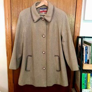 70s/80s Vintage American Bazaar Wool Coat